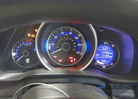 2017 Honda Fit Lx z USA, uszkodzony, nr VIN JHMGK5H57HS017592